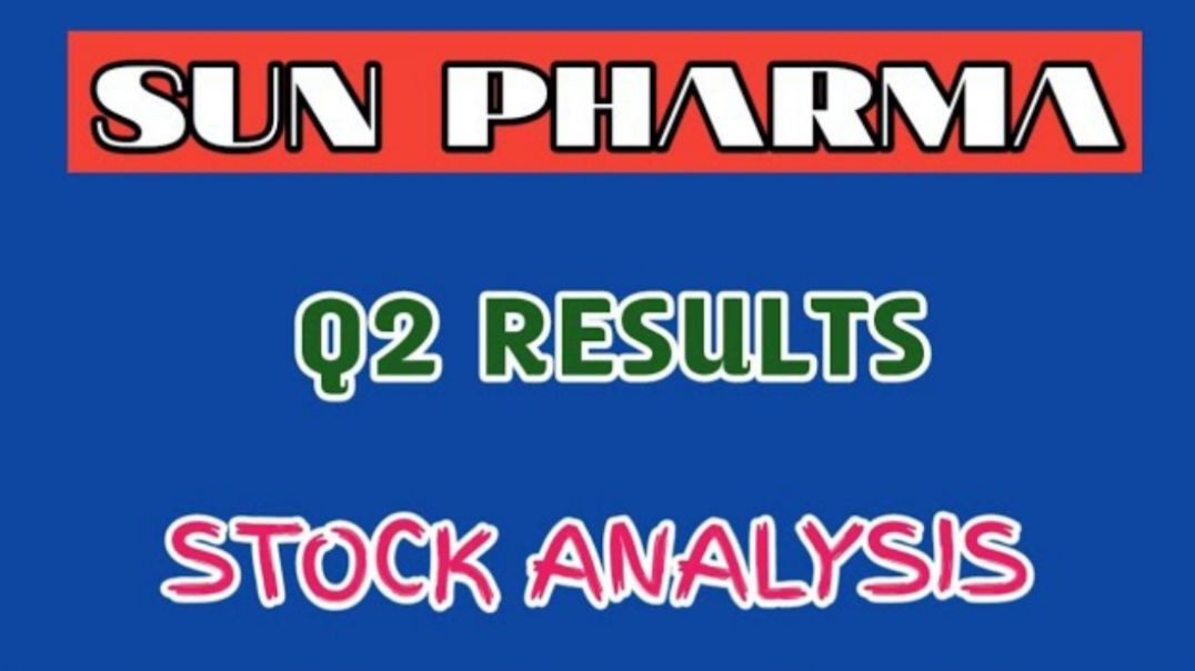 ⁣SUN PHARMA SHARE ANALYSIS●SUN PHARMA SHARE Q2 RESULTS●SUN PHARMA SHARE●Q2RESULT@STOCK MARKET PLANNER