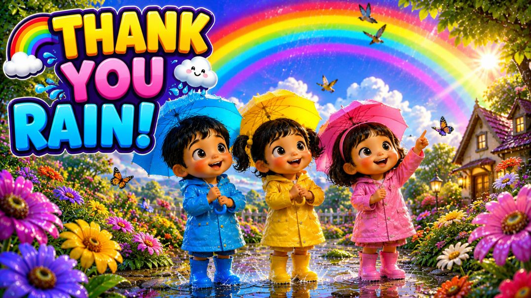 ⁣VN20260713_14Thank You Rain! 🌧️🌈 | Rain Song for Kids | Educational Nursery Rhyme | Apna Tube3050