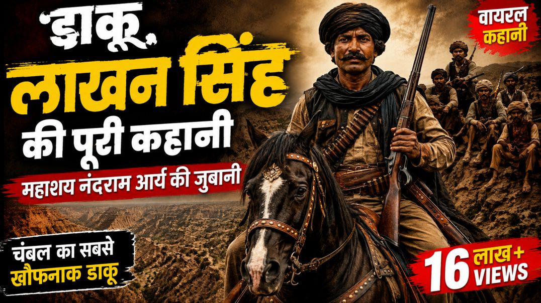 ⁣डाकू लाखन सिंह की पूरी कहानी | महाशय नंदराम आर्य की जुबानी | Daku Lakhan Singh Story | Nikki 9012