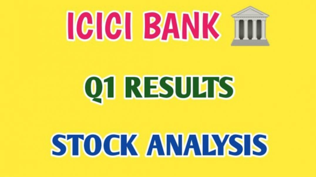 ⁣ICICI BANK Q1 RESULTS 2024🔴ICICI BANK STOCK ANALYSIS🔴ICICI BANK SHARE @ STOCK MARKET PLANNER