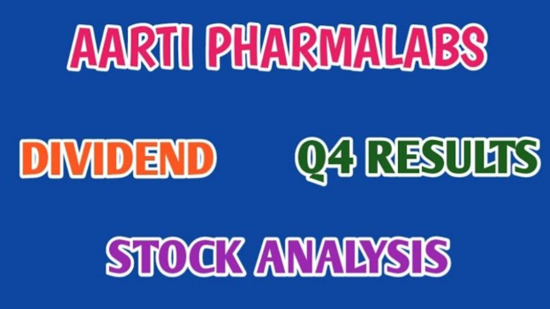 ⁣AARTI PHARMALABS RESULT●Q4 RESULTS●AARTI PHARMALABS STOCK ANALYSIS●DIVIDEND @ STOCK MARKET PLANNER
