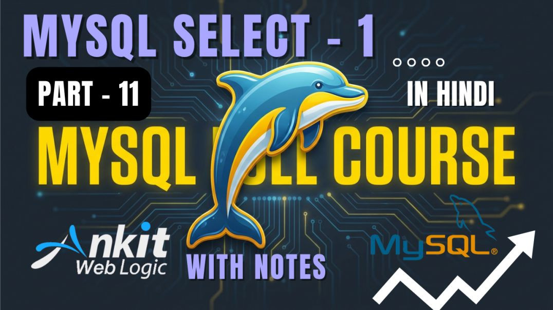 ⁣Part-11 | MySQL Select-1 | MySQL Tutorial