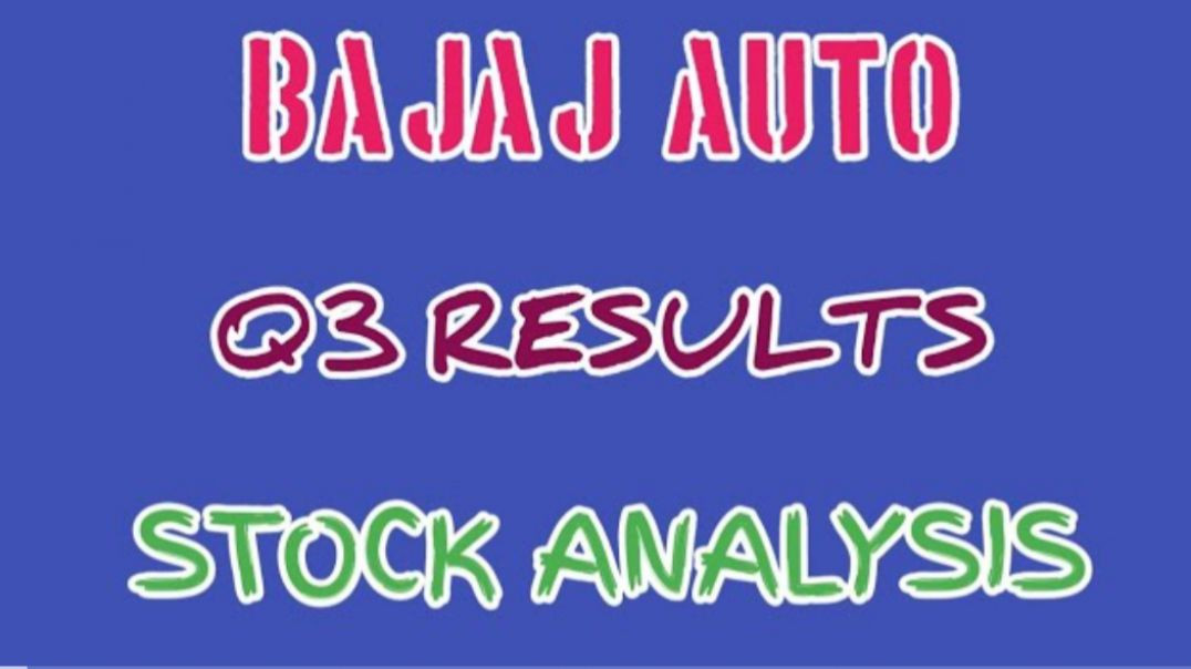 ⁣BAJAJ AUTO Q3 RESULT●BAJAJ AUTO SHARE ANALYSIS●BAJAJ AUTO SHARE●Q3 RESULTS @ STOCK MARKET PLANNER