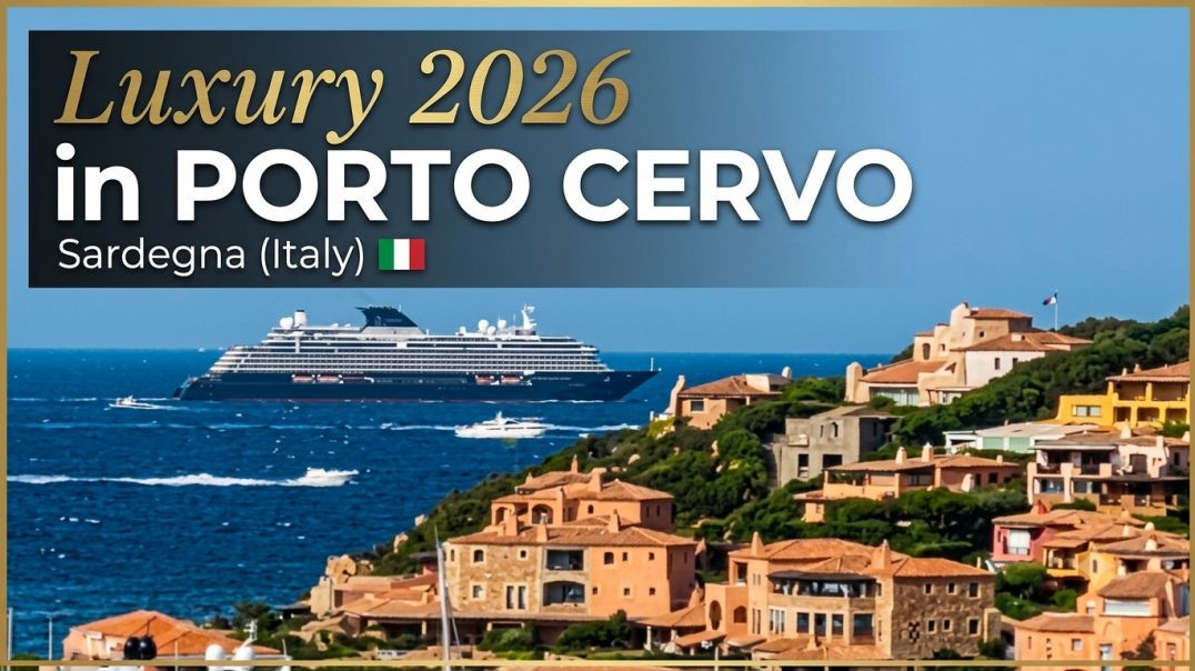 ⁣इटली 🇮🇹 -  Porto Cervo का Luxury View