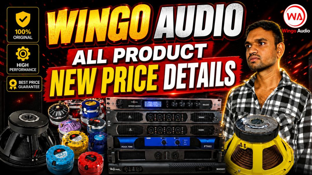 ⁣Wingo Audio All Product New Price Details