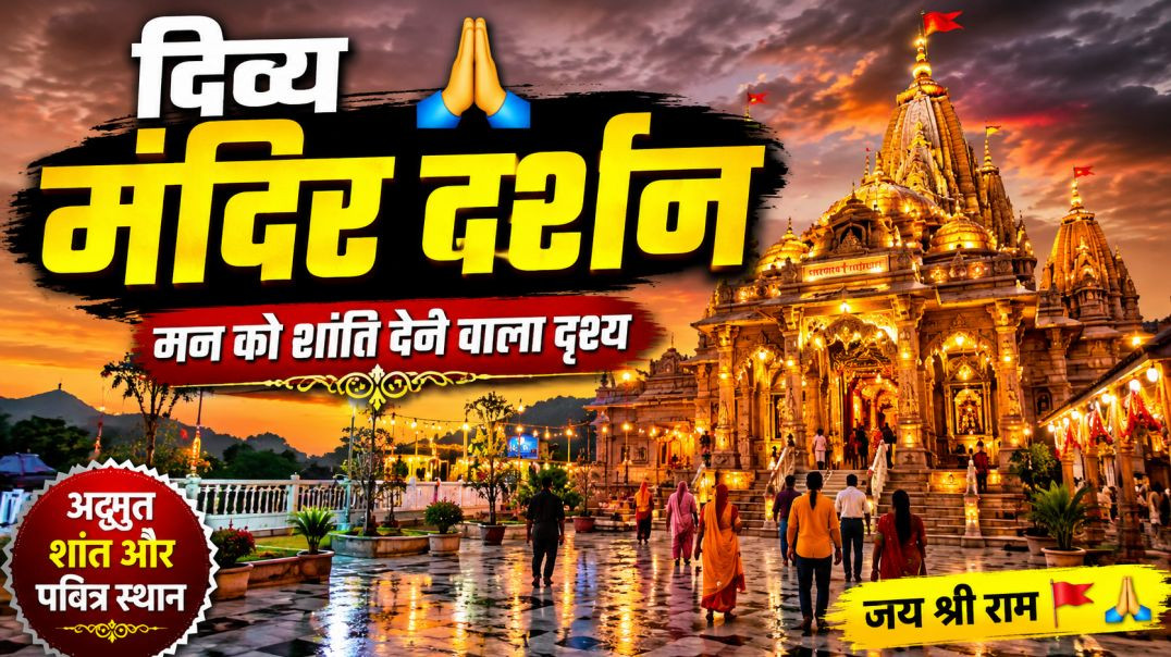 ⁣🙏 मंदिर का शांत और दिव्य वातावरण | मन को सुकून देने वाला अद्भुत मंदिर दर्शन | Temple Vlog 2026🙏 मंदि
