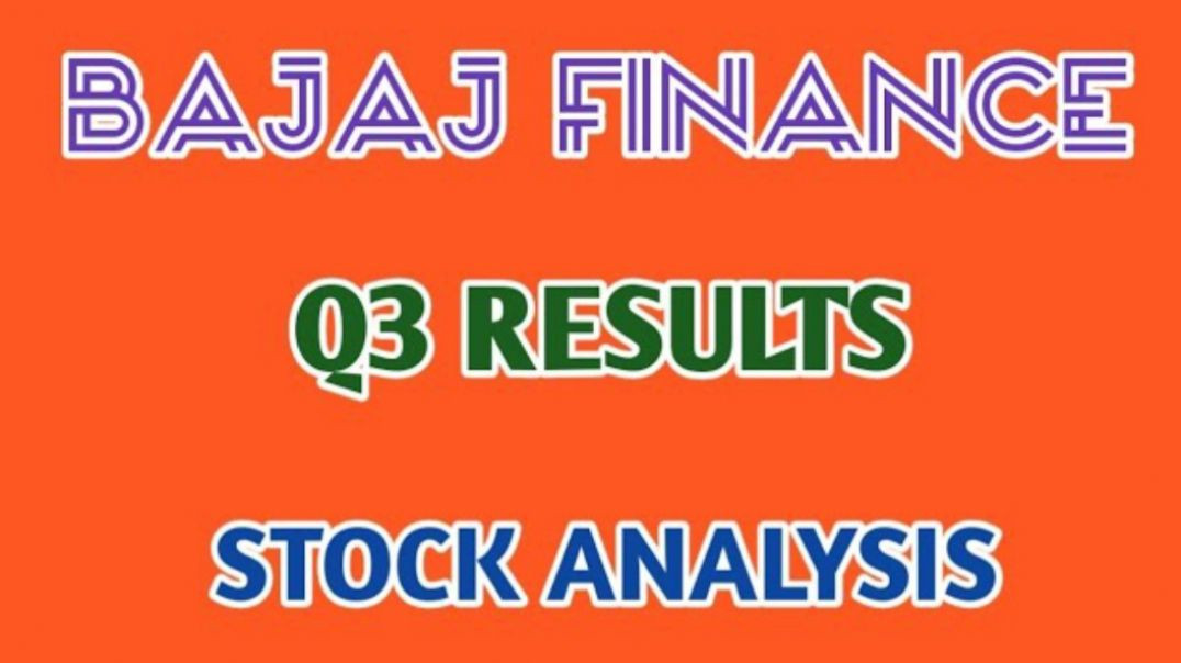 ⁣BAJAJ FINANCE Q3 RESULT●BAJAJ FINANCE STOCK ANALYSIS●Q3 RESULT @ STOCK MARKET PLANNER