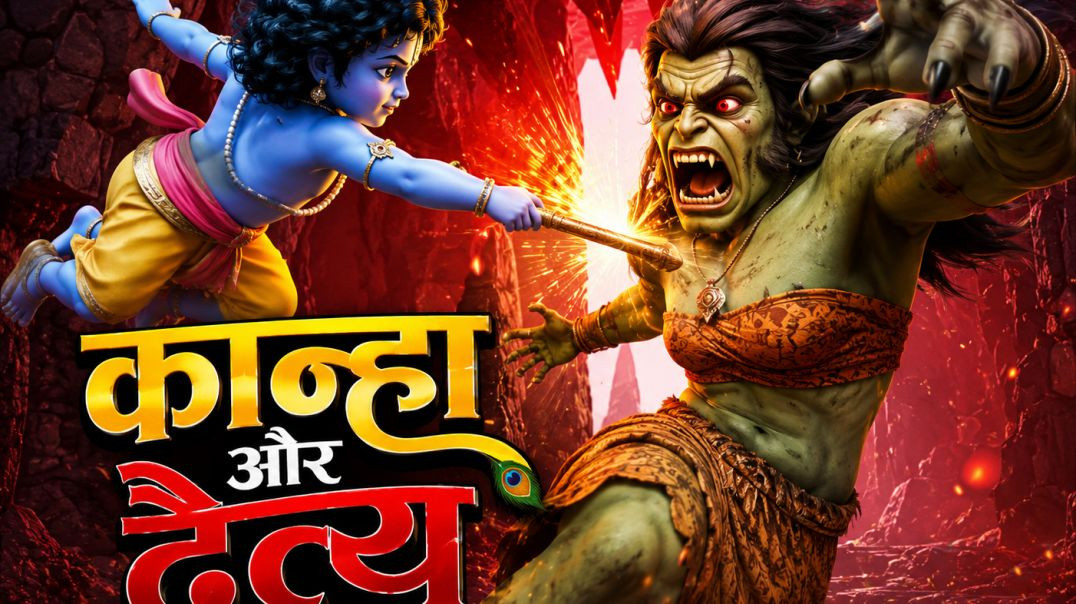 ⁣काय कान्हा दैत्य को मर पाया गा या नहीं अभी देखे पूरा एपीसोड जय श्री कृष्णा