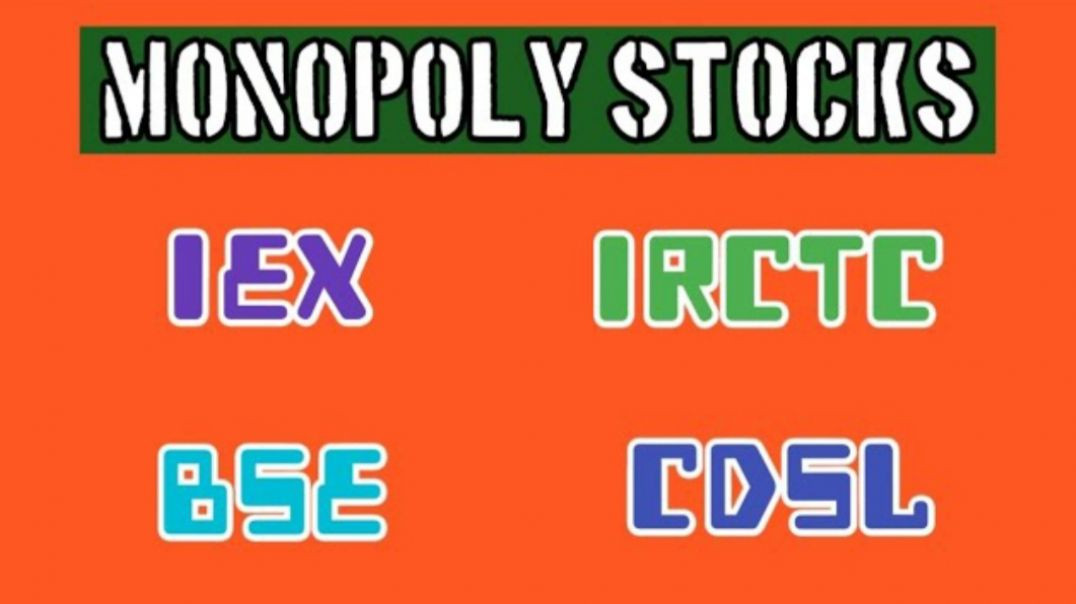 ⁣MONOPOLY STOCKS FOR LONG TERM●IEX●CDSL SHARE●IRCTC SHARE●BSE @ STOCK MARKET PLANNER