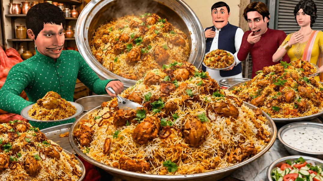 ⁣Chicken Biryani वाला लालच में फँस गया 😱 | Funny Hindi Cartoon