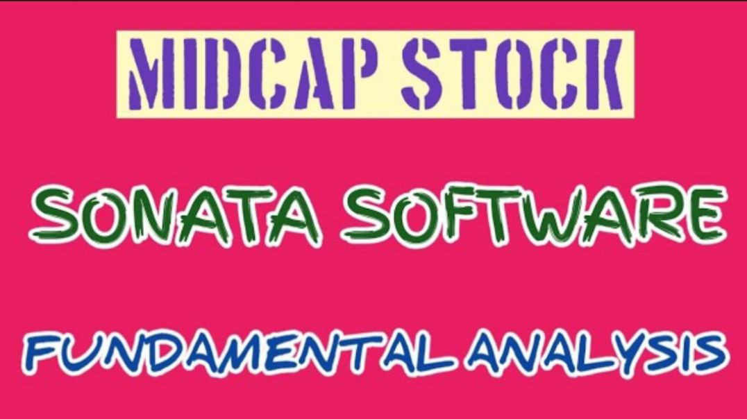 ⁣SONATA SOFTWARE FUNDAMENTAL ANALYSIS●SONATA SOFTWARE @ STOCK MARKET PLANNER