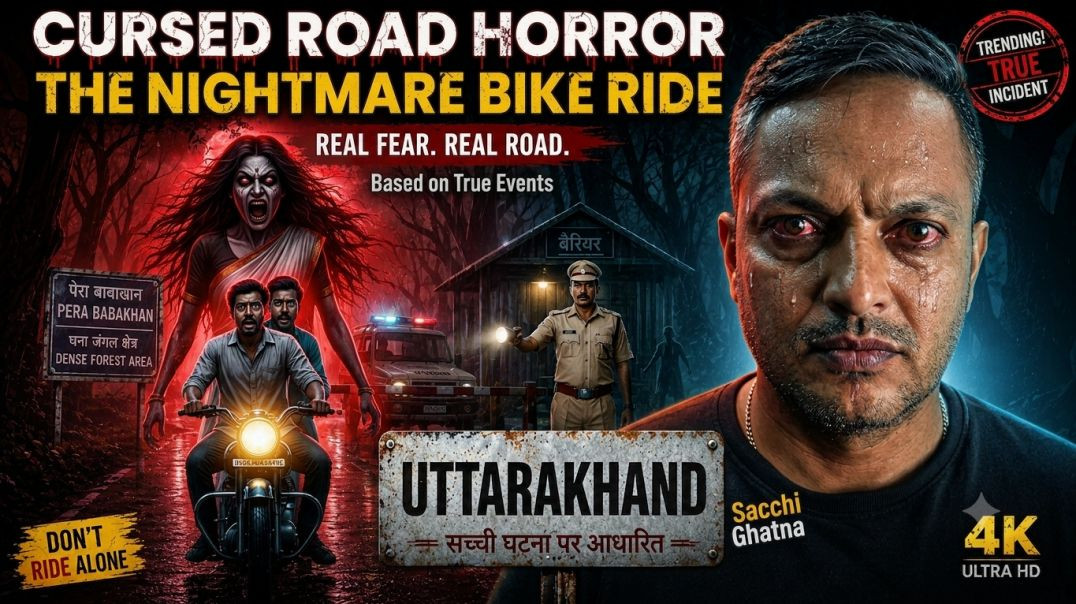 ⁣😱 BIKE RIDER Horror Story | Real Horror Story Hindi
