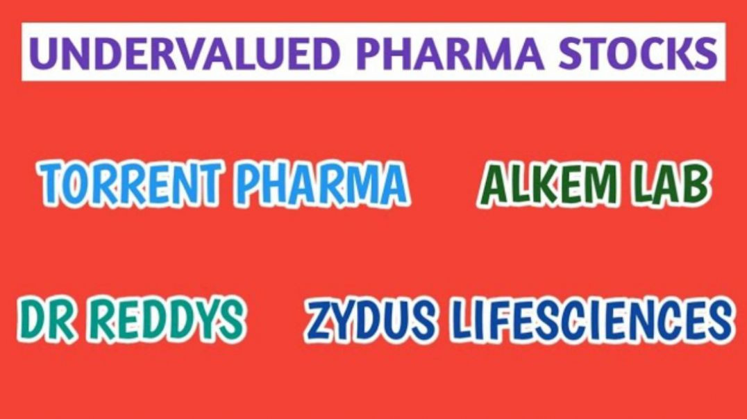 ⁣UNDERVALUED PHARMA STOCKS●TORRENT PHARMA●ALKEM LAB●ZYDUS LIFESCIENCES●DR REDDYS@STOCK MARKET PLANNER