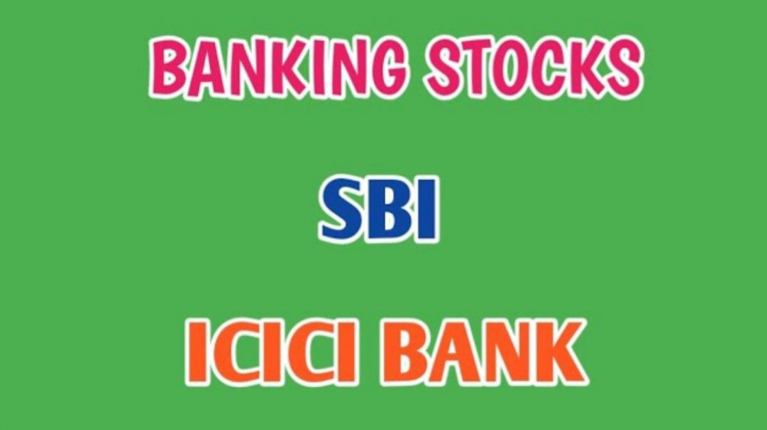 ⁣BEST BANKING STOCKS☆ICICI BANK STOCK ANALYSIS☆SBI STOCK ANALYSIS @ STOCK MARKET PLANNER