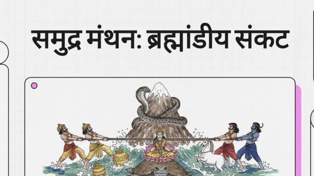 ⁣Samudra manthan Brahmani sankat