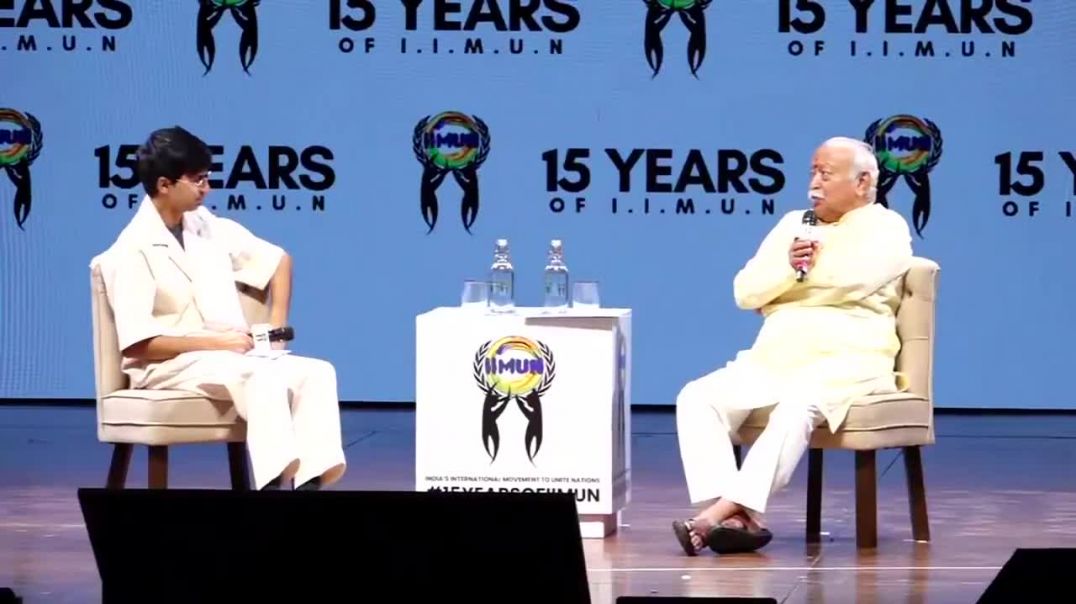⁣RSS Sar Sanghchalak Mohan Bhagwat on Women in Society