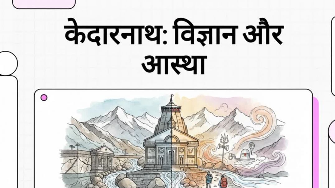 ⁣Kedarnath Vigyan aur aastha