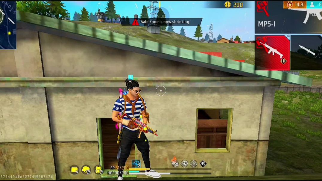 ⁣Free fire gameplay