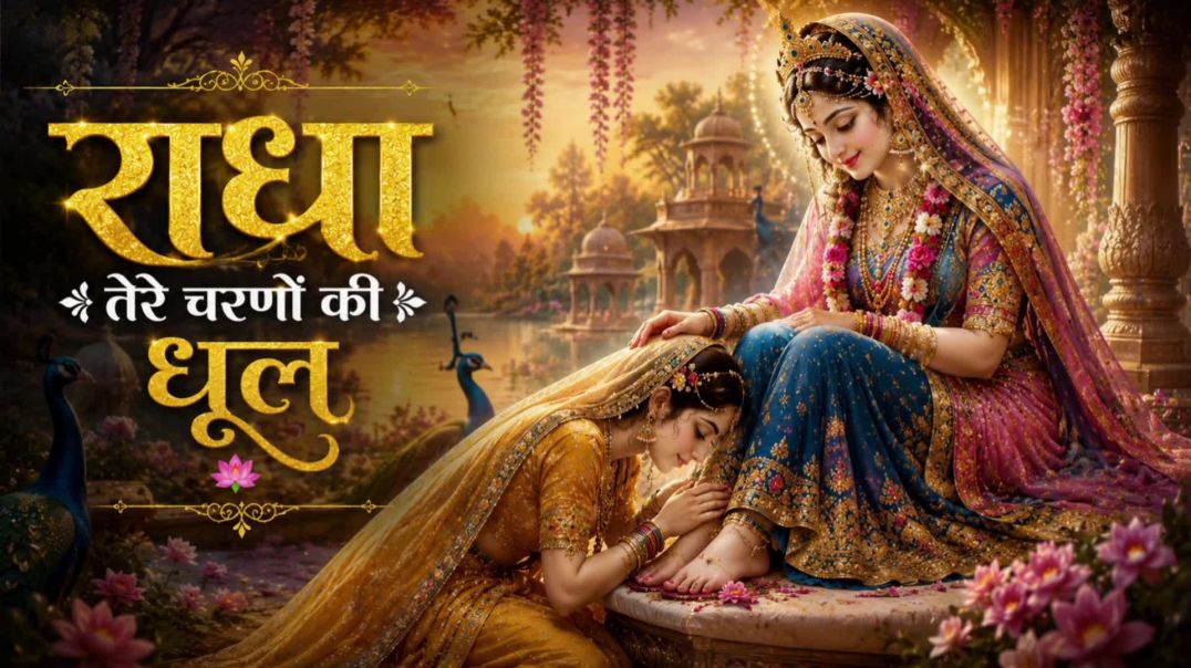 ⁣राधा तेरे चरणों की धूल भजन Radha Tere Charno Ki Dhool Bhajan Part_2