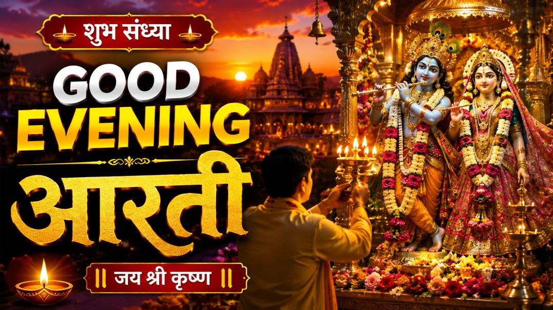 ⁣🌸_Good_Evening_आरती_🙏✨___संध्या_आरती___भगवान_के_दर्शन___Bhakti_Shorts(360p)