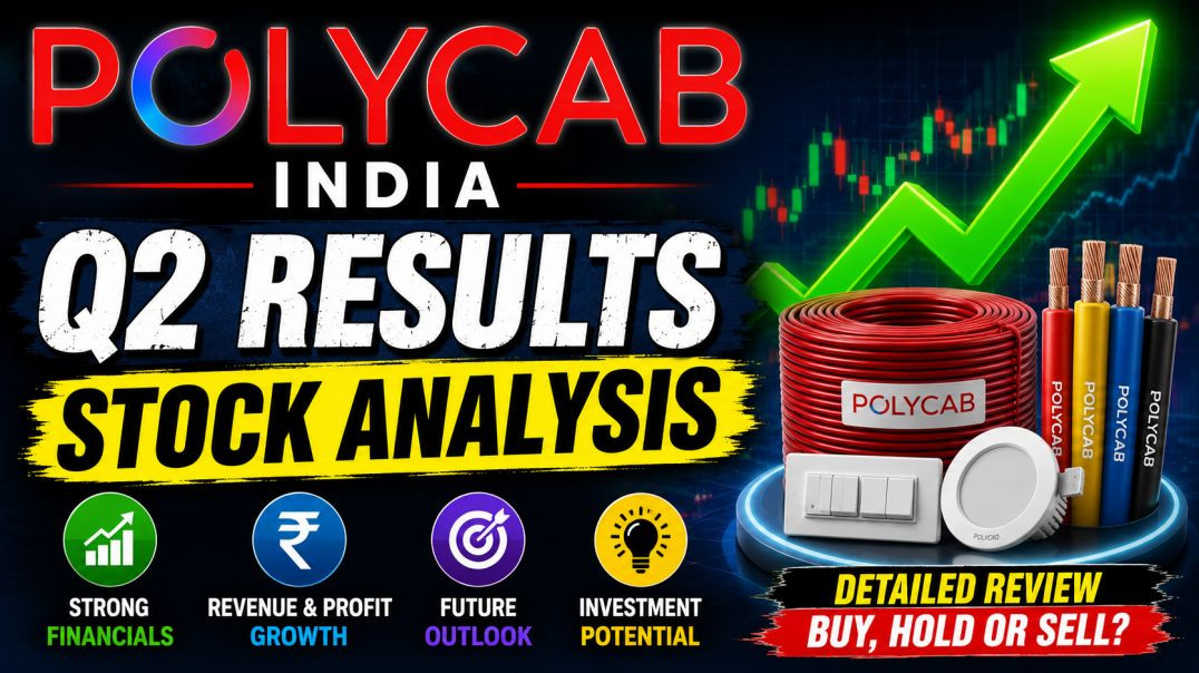 ⁣POLYCAB STOCK ANALYSIS●POLYCAB Q2 RESULTS 2023●POLYCAB SHARE LATEST NEWS  @ STOCK MARKET PLANNER