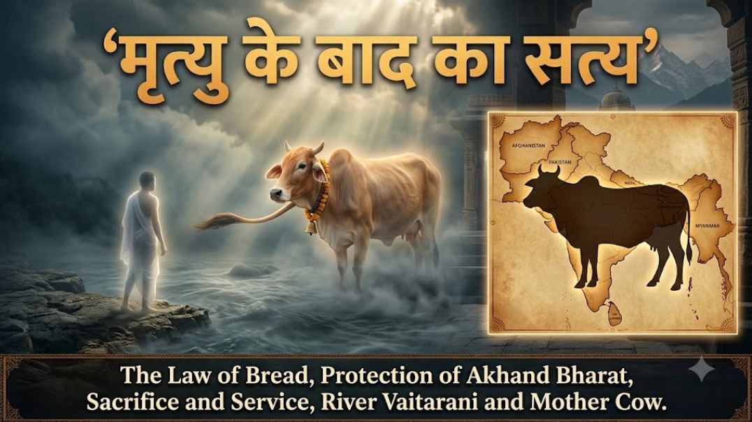 मृत्यु के बाद वैतरणी पार करने का एकमात्र रास्ता! गौ-सेवा और राष्ट्र रक्षा का महासंकल्प।