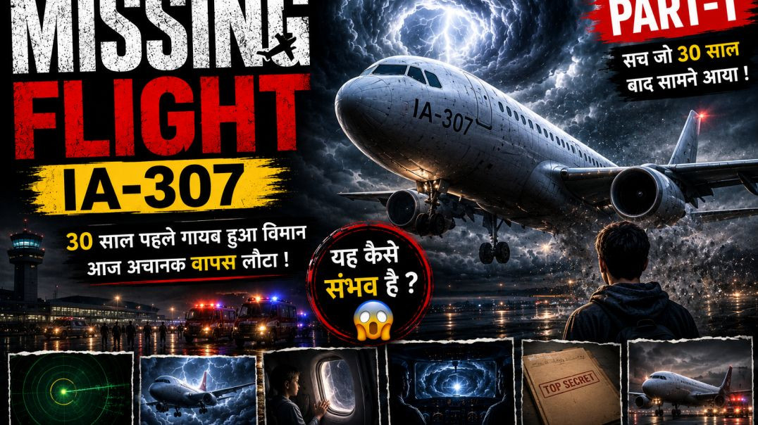 ⁣30 साल पहले गायब हुआ विमान अचानक लौट आया! 😨 Missing Flight IA-307 | Episode-1
