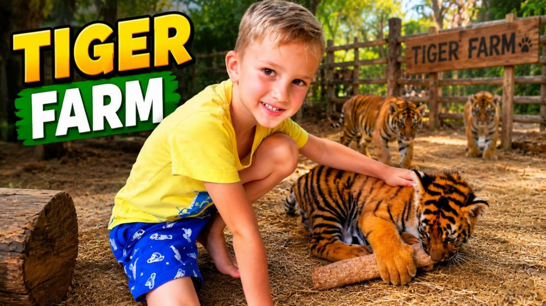 ⁣Tiger Farm में Super Kids की जबरदस्त मस्ती! 😍🔥 | Fun & Adventure