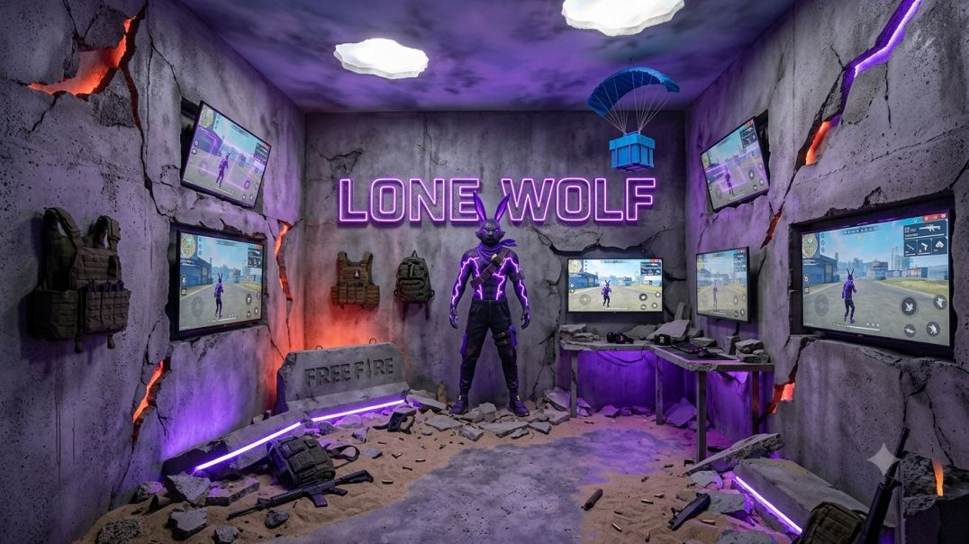 ⁣The LoneWolf Gameplay[FREEFIRE]