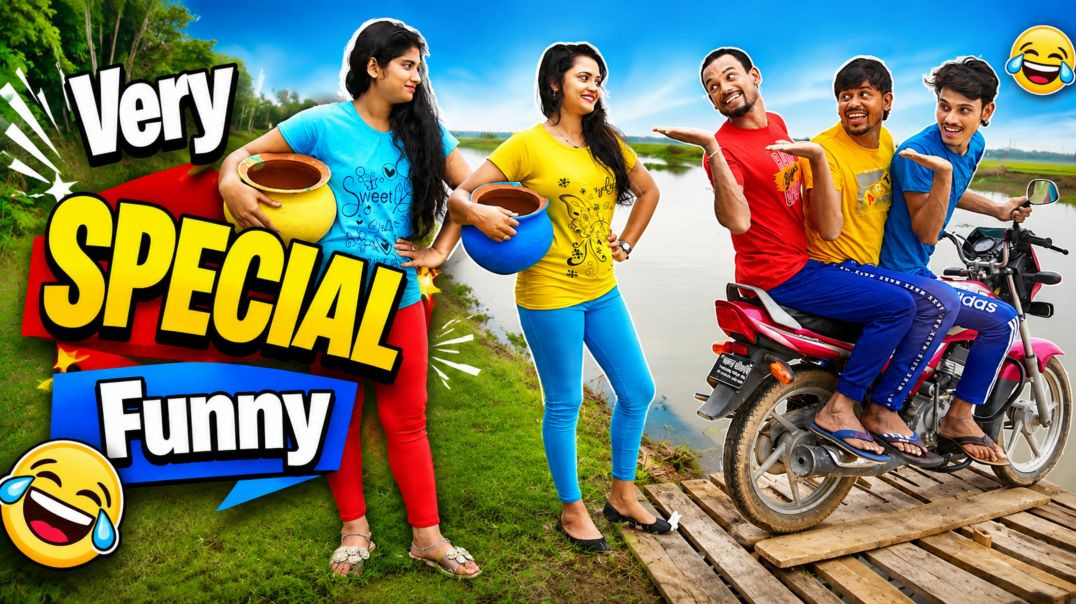 ⁣😂 SPECIAL FUNNY VIDEO 🤣 | हँसी रोक पाना मुश्किल है! | Must Watch 😜