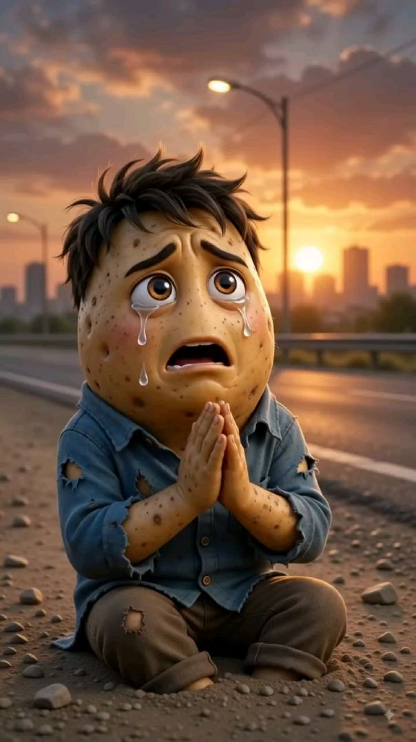 Tamatar ne diya aloo ko dhoka 😭💔