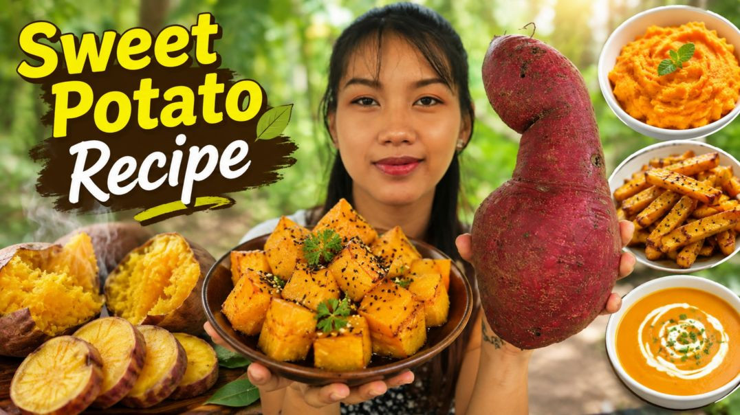 ⁣Sweet Potato Magic Recipe | Healthy & Super Tasty! 😋