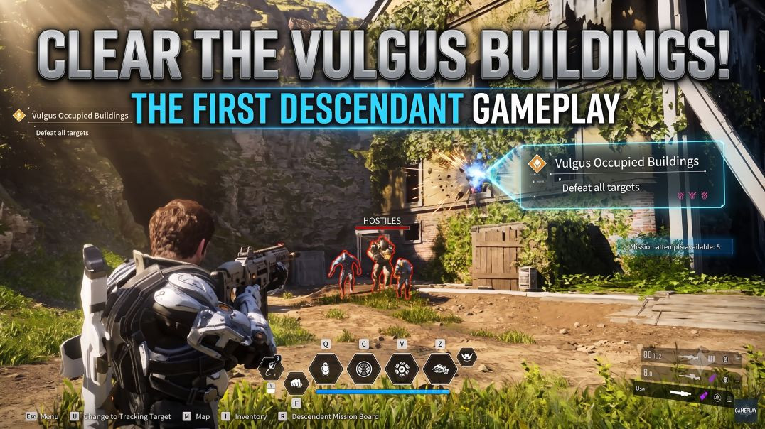 ⁣Clear Out the Vulgus-Occupied Buildings | The First Descendant Gameplay