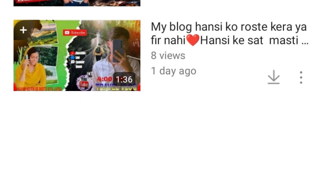 ⁣My_blog_hansi_ko_roste_kera_ya_fir_nahi❤️Hansi_ke_sat__masti_ki_jay_😁😁(360p)