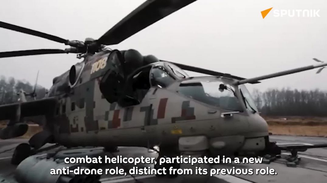 ⁣Indian Air Force tests upgraded Mi-35 helicopters in anti-drone role