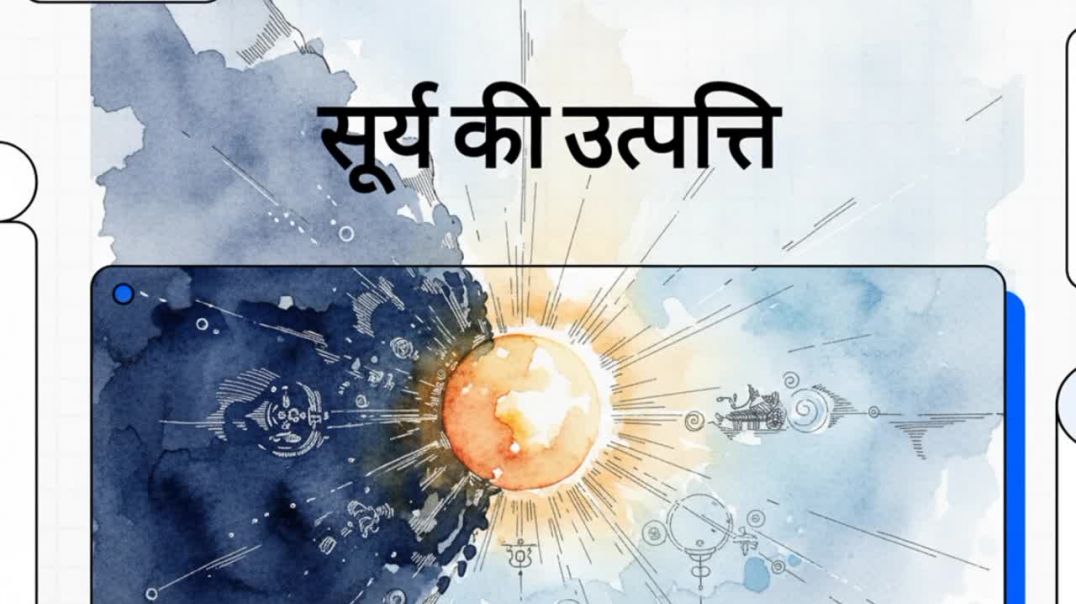 ⁣Surya ki utpati