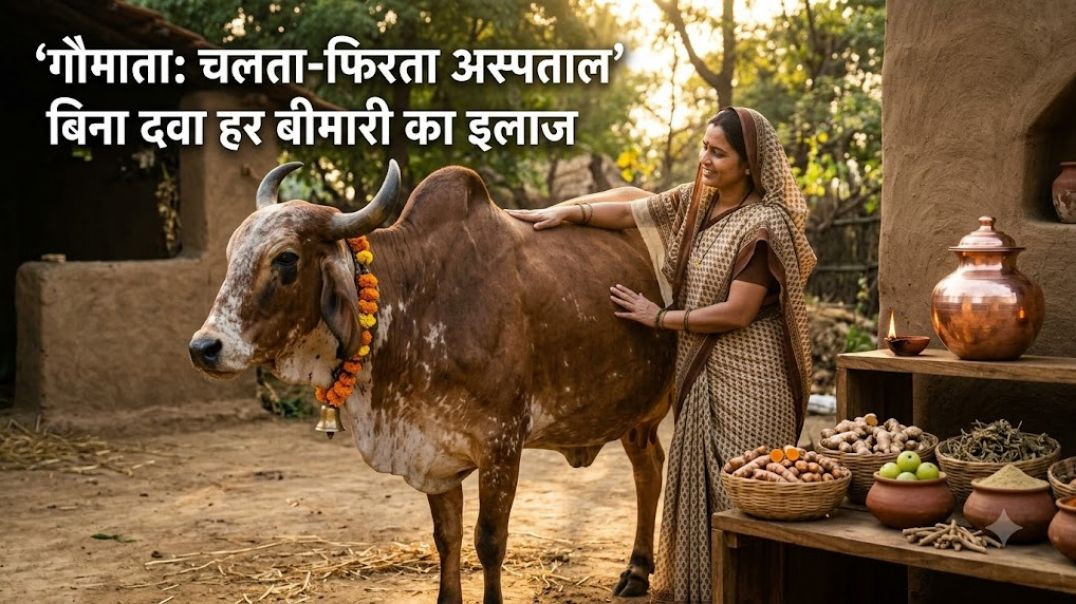 गौ-आधारित चिकित्सा: हर लाइलाज बीमारी का अंत! बिना दवा BP और जोड़ों के दर्द का अचूक उपाय
