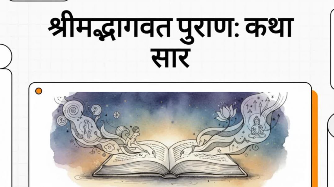 ⁣Shri bhagwat puran aur katha sar