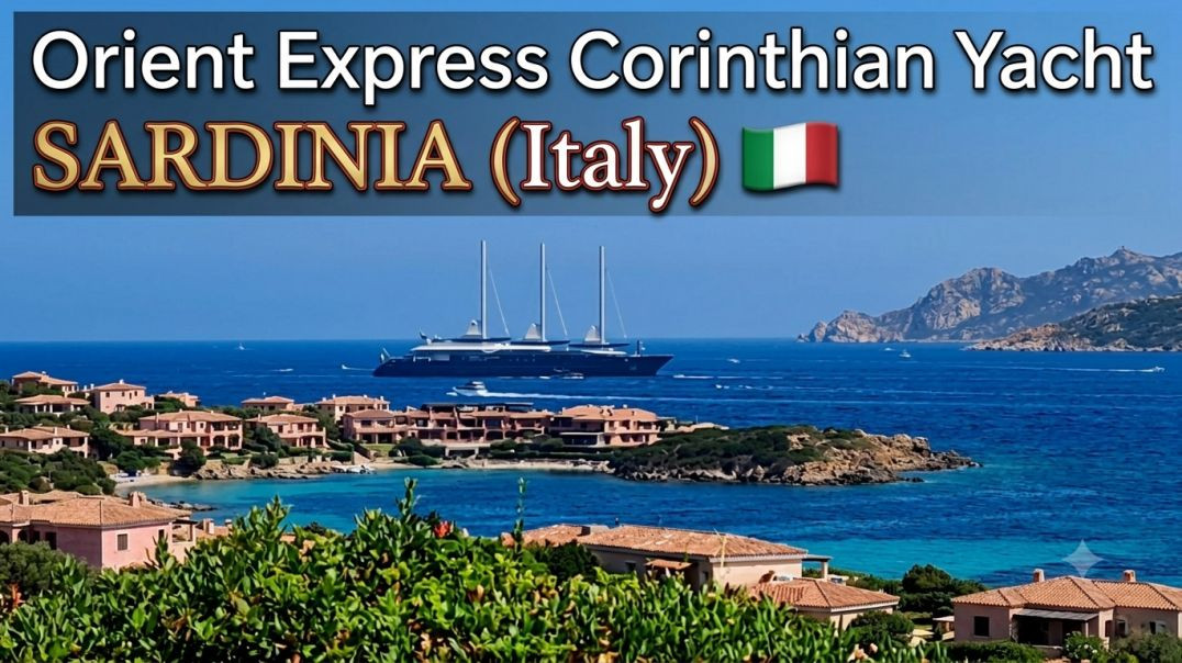 ⁣ये है Orient Express Corinthian Yacht - The world's largest sailing Yacht