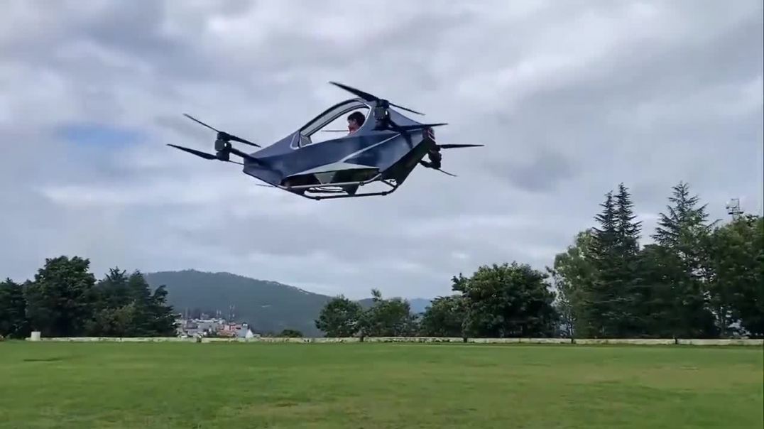 ⁣Indian engineers test indigenous personal flying vehicle