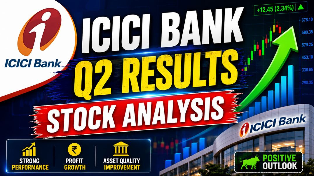 ⁣ICICI BANK Q2 RESULTS 2023●ICICI BANK STOCK ANALYSIS●ICICI BANK SHARE●Q2 RESULT@STOCK MARKET PLANNER