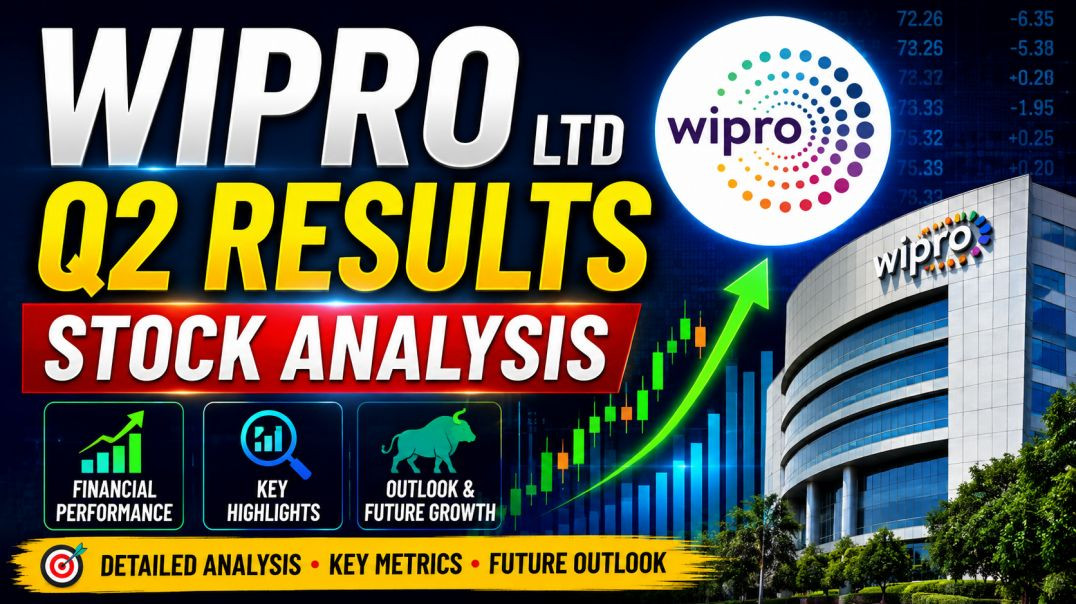 ⁣WIPRO Q2 RESULTS 2023●WIPRO STOCK ANALYSIS●WIPRO●Q2 RESULTS 2023 @ STOCK MARKET PLANNER