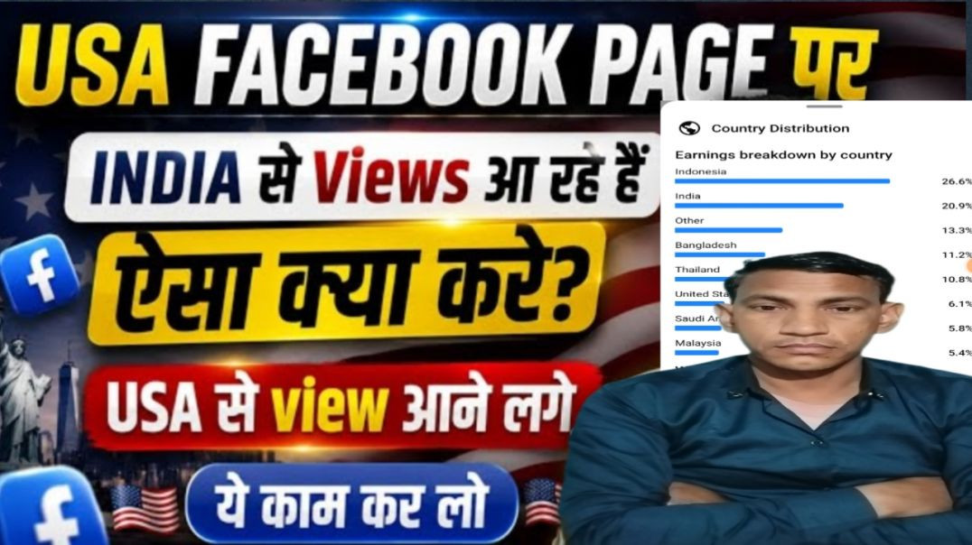 ⁣Facebook Page Par USA Audience Kaise Laayen? 🇺🇸 2026 Best Strategy