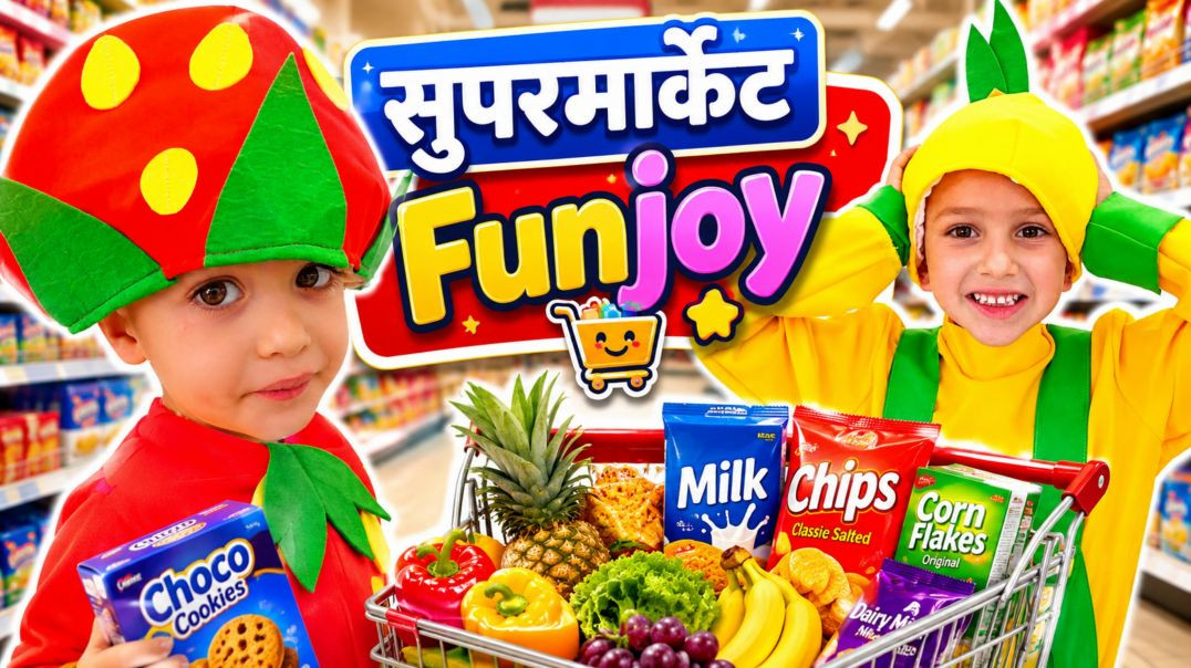 ⁣Super Kids Super Market Fun 😄 | बच्चों का मजेदार खेल!