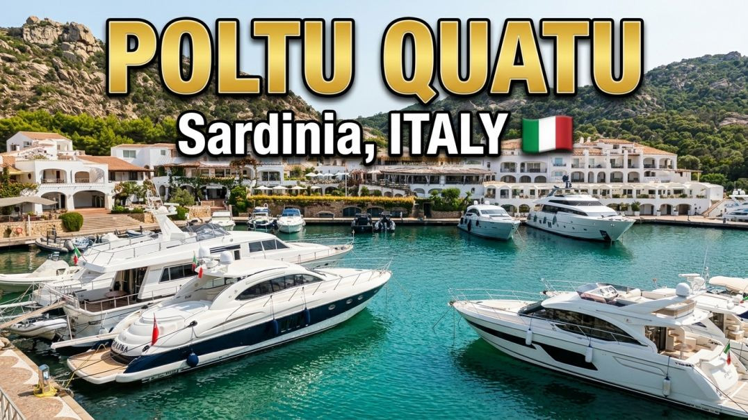 इटली 🇮🇹 - ये है Sardinia Island का खुबसूरत स्थान POLTU QUATU