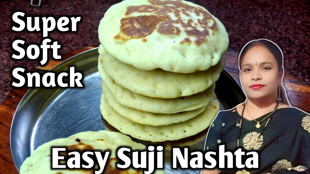 ⁣😍 0 Oil Suji Breakfast 🥣 | Soft & Tasty Nashta in 10 Minutes 😋✨